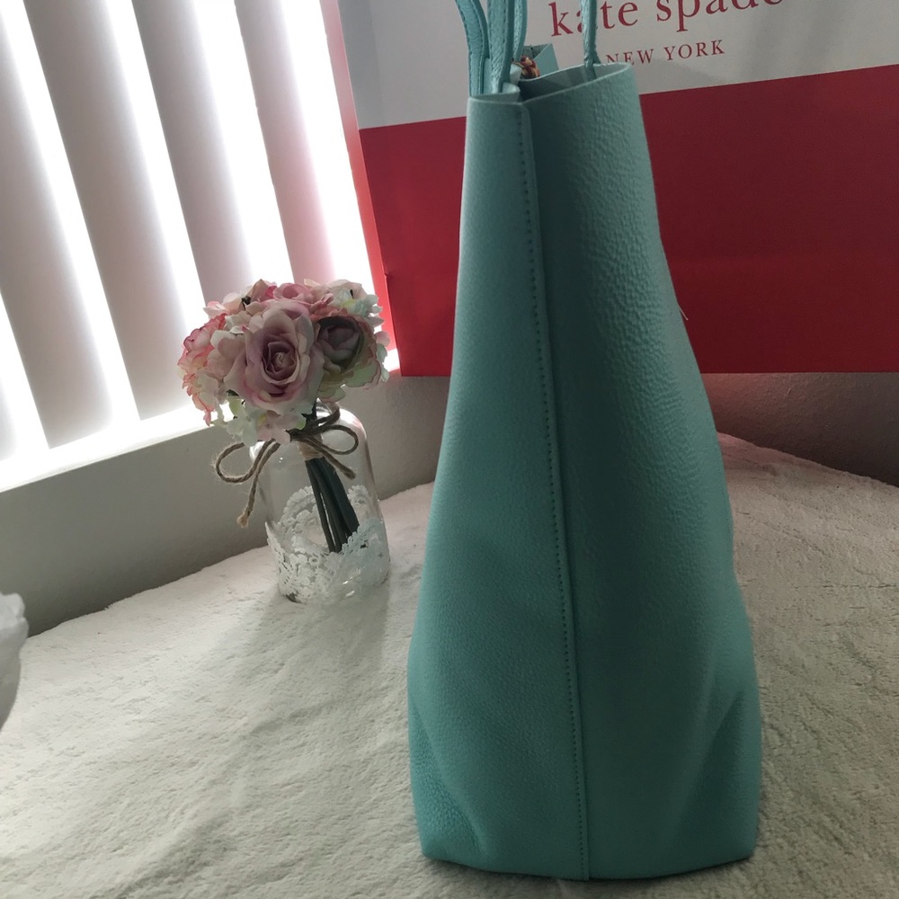 ♠️Kate Spade On Purpose Atoll Blue Tote - Picture 5 of 8